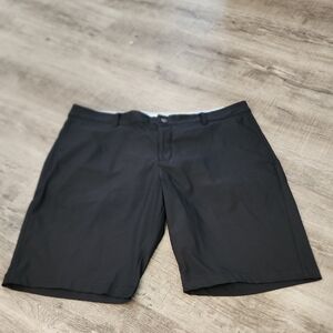 Puma Black Flat Front Shorts Versatile Casual Wear